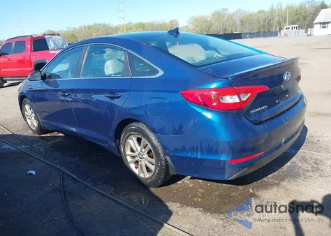 2015 Hyundai Sonata Se из США, поврежденный, VIN 5NPE24AF7FH041523